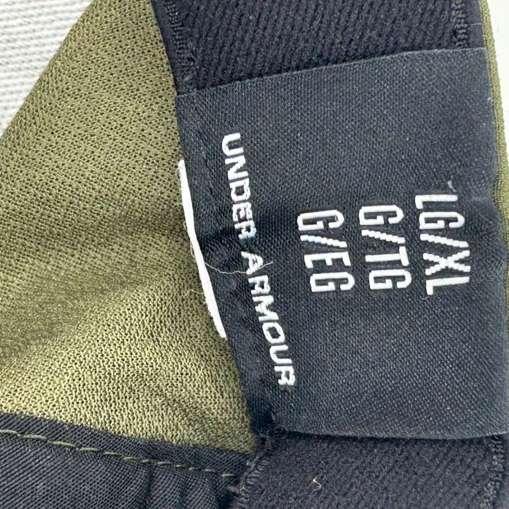 Under‎ Armour Mens Olive Green HeatGear Athletic Baseball Cap Hat LG/XL